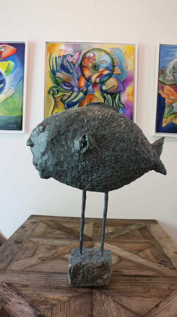 Fish Trevor Diacono artist sculpture