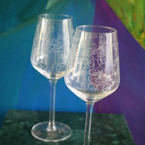 Witte wijn glazen Atelier Zilver Glas