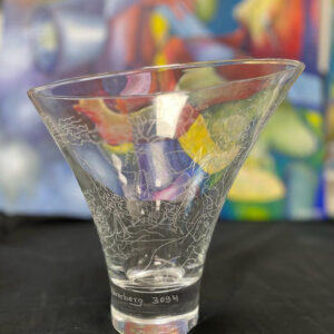 Nootjes Glazen schaal Atelier Zilver Eric Zilverberg