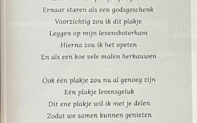 Gedicht van Eric Zilverberg in het nieuwe blad van Nicole des Bouvrie