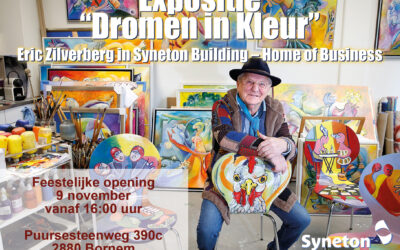 Feestelijke opening Expositie “Dromen in Kleur” Eric Zilverberg in het Syneton – Home of business